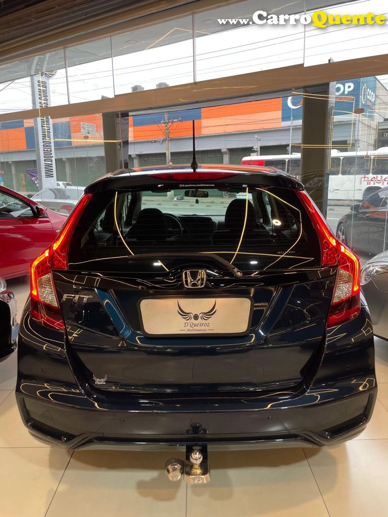 HONDA   FIT PERSONAL 1.5 FLEXONE 16V 5P AUT.   AZUL 2019 1.5 FLEX - Loja