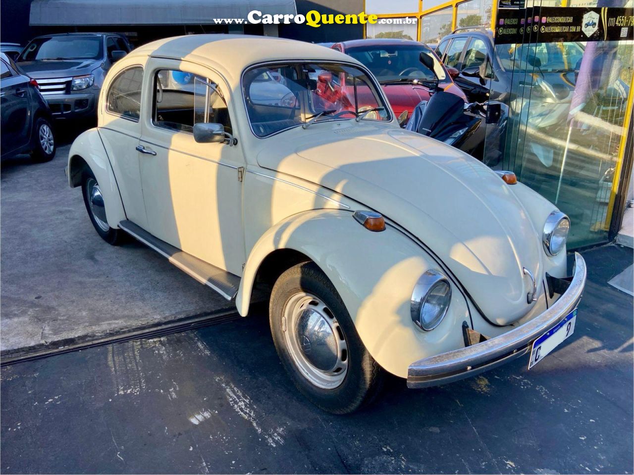 VOLKSWAGEN   FUSCA 1300   BRANCO 1974 1300 GASOLINA - Loja