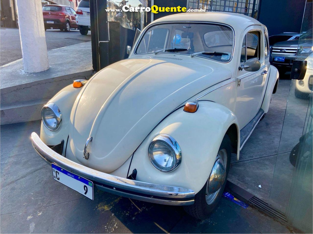 VOLKSWAGEN   FUSCA 1300   BRANCO 1974 1300 GASOLINA - Loja