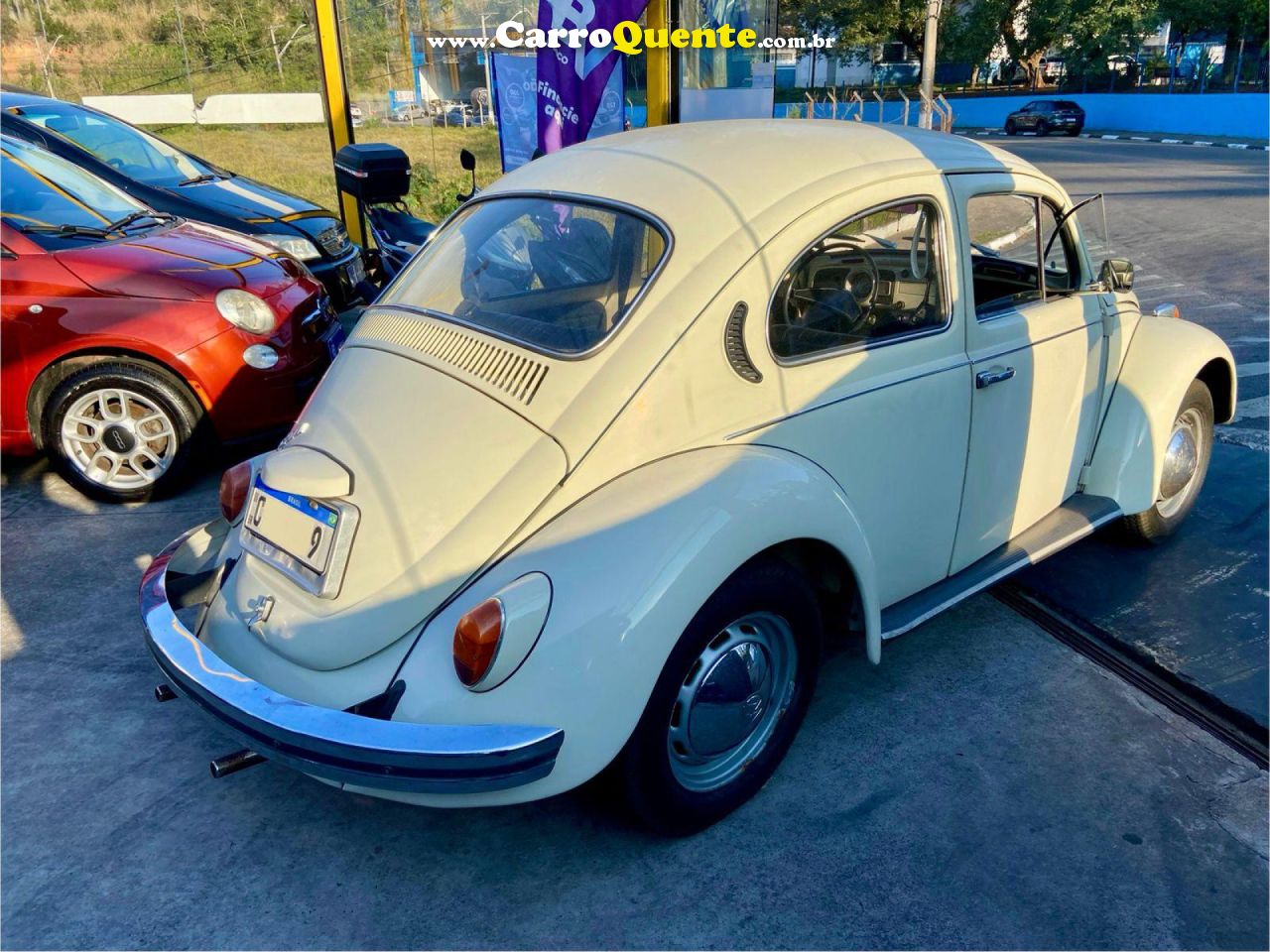 VOLKSWAGEN   FUSCA 1300   BRANCO 1974 1300 GASOLINA - Loja