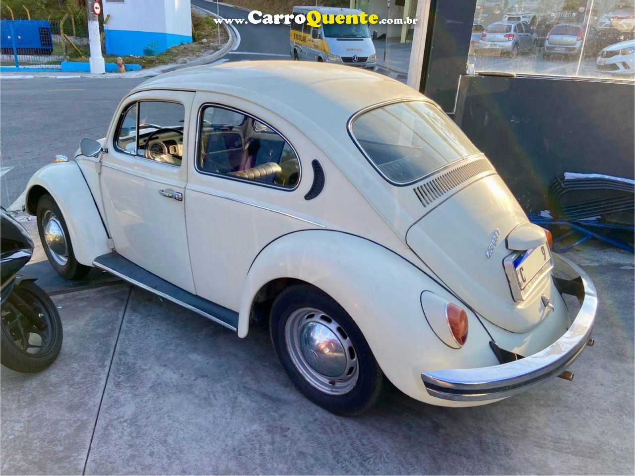 VOLKSWAGEN   FUSCA 1300   BRANCO 1974 1300 GASOLINA - Loja