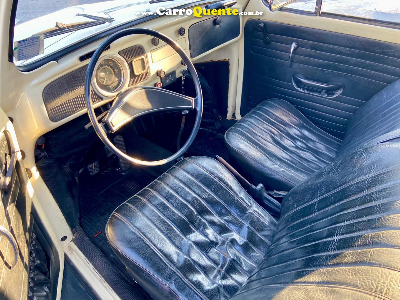 VOLKSWAGEN   FUSCA 1300   BRANCO 1974 1300 GASOLINA - Loja