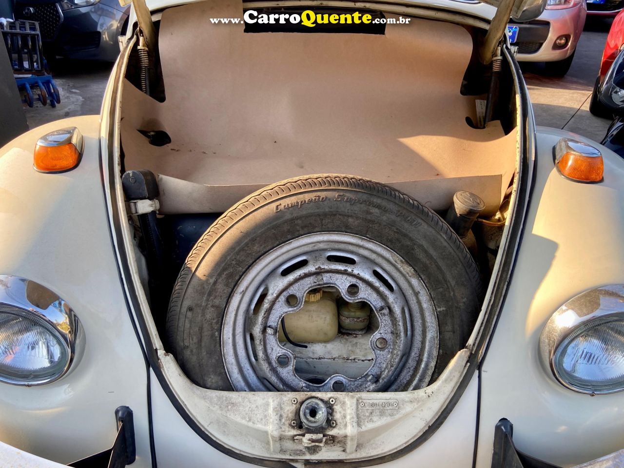 VOLKSWAGEN   FUSCA 1300   BRANCO 1974 1300 GASOLINA - Loja