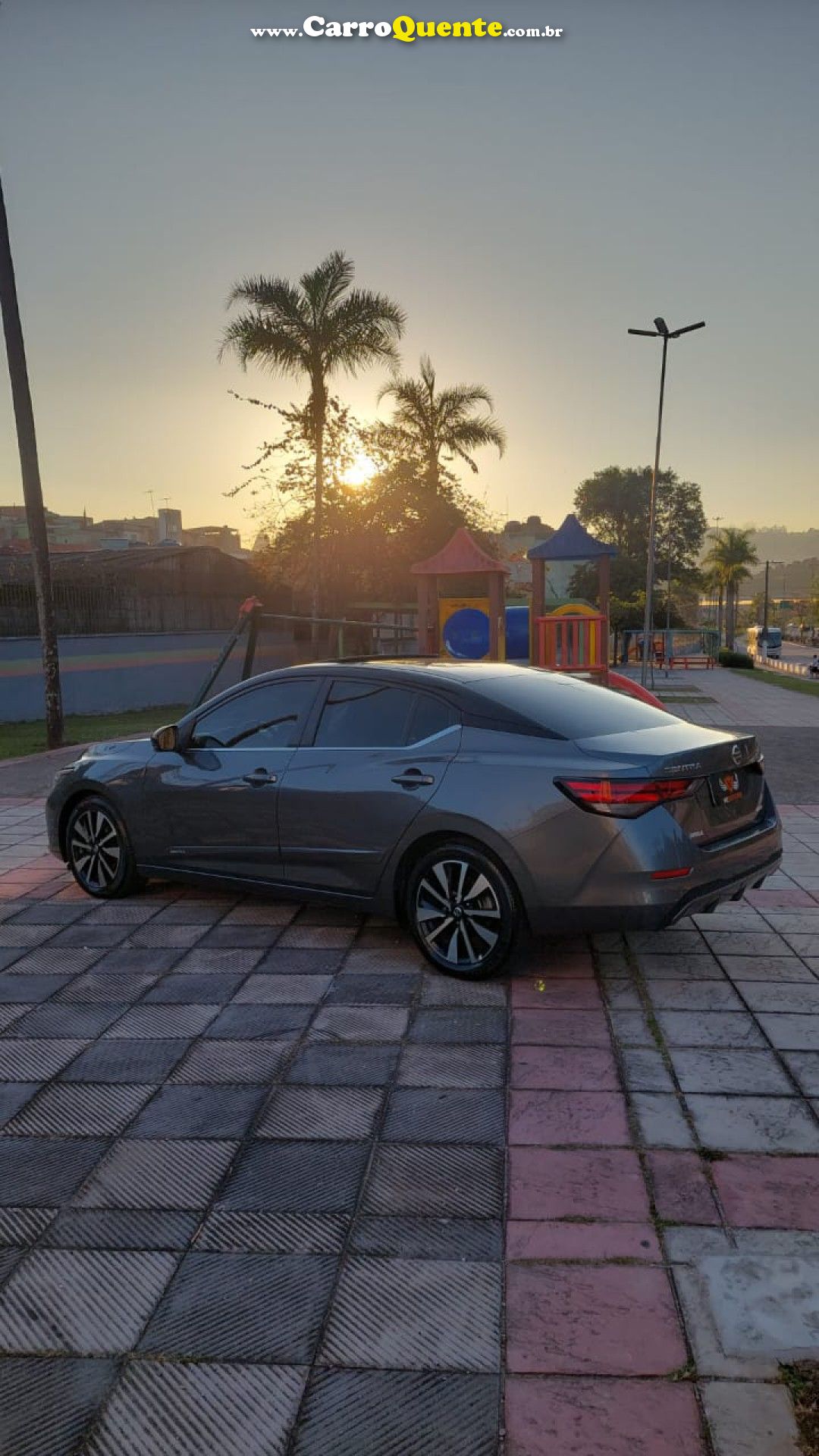NISSAN   SENTRA EXCLUSIVE 2.0 16V AUT.   CINZA 2023 2.0 GASOLINA - Loja