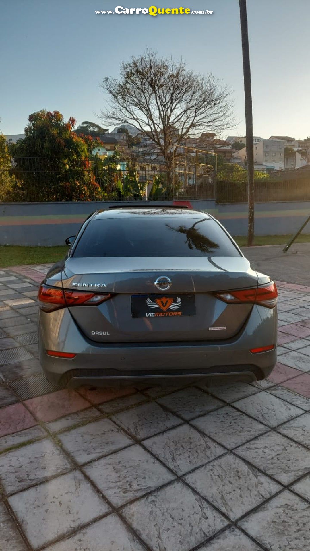 NISSAN   SENTRA EXCLUSIVE 2.0 16V AUT.   CINZA 2023 2.0 GASOLINA - Loja