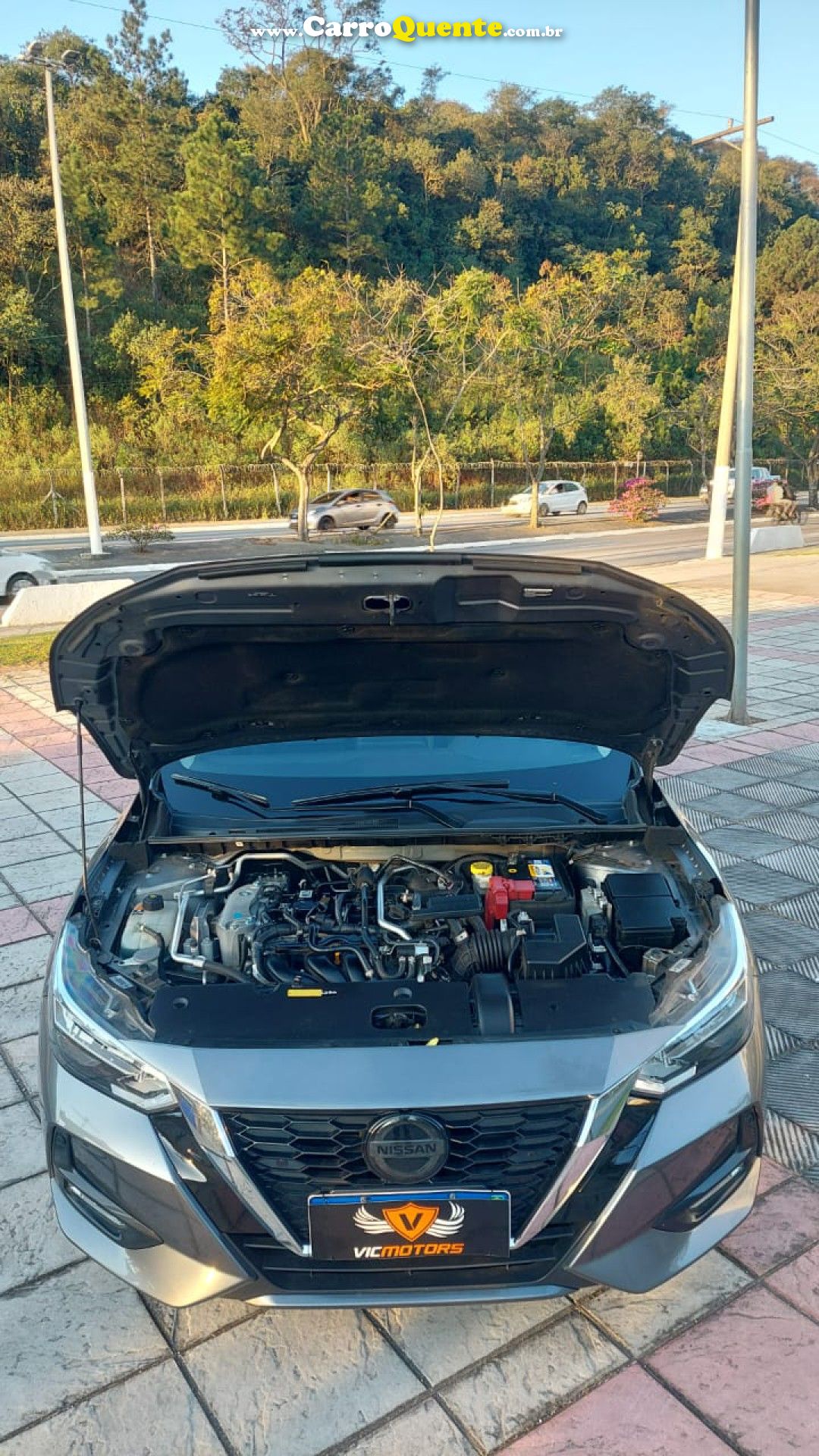 NISSAN   SENTRA EXCLUSIVE 2.0 16V AUT.   CINZA 2023 2.0 GASOLINA - Loja