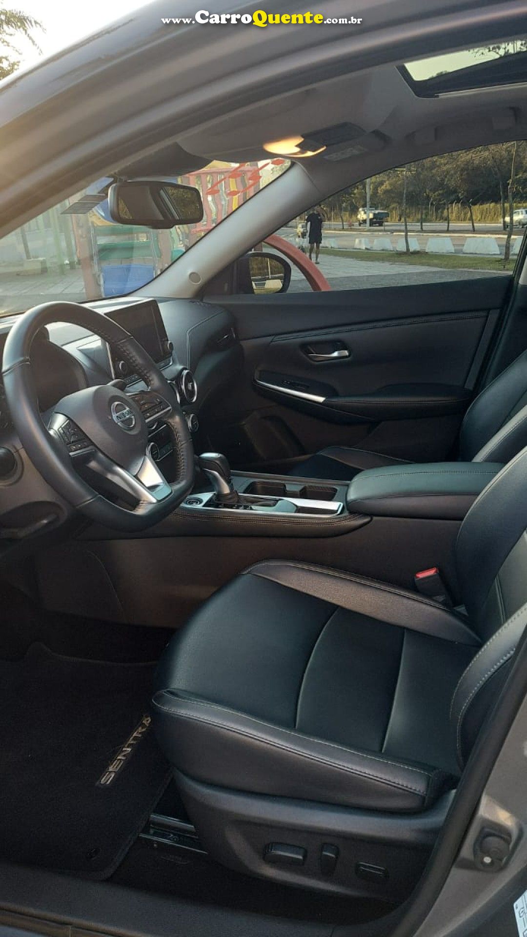 NISSAN   SENTRA EXCLUSIVE 2.0 16V AUT.   CINZA 2023 2.0 GASOLINA - Loja