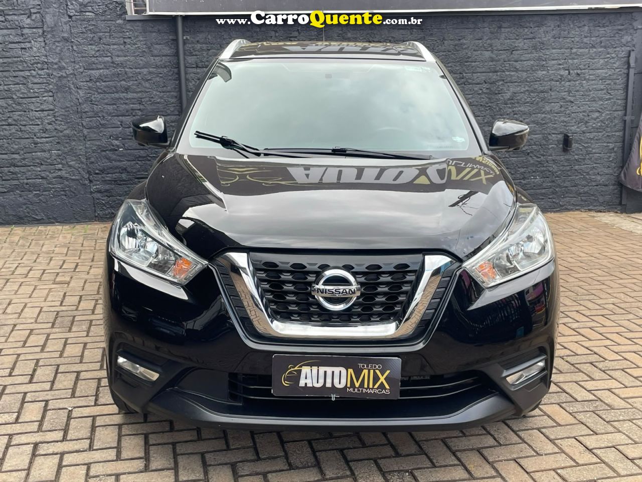 NISSAN   KICKS SL 1.6 16V FLEXSTAR 5P AUT.   PRETO 2018 1.6 FLEX - Loja