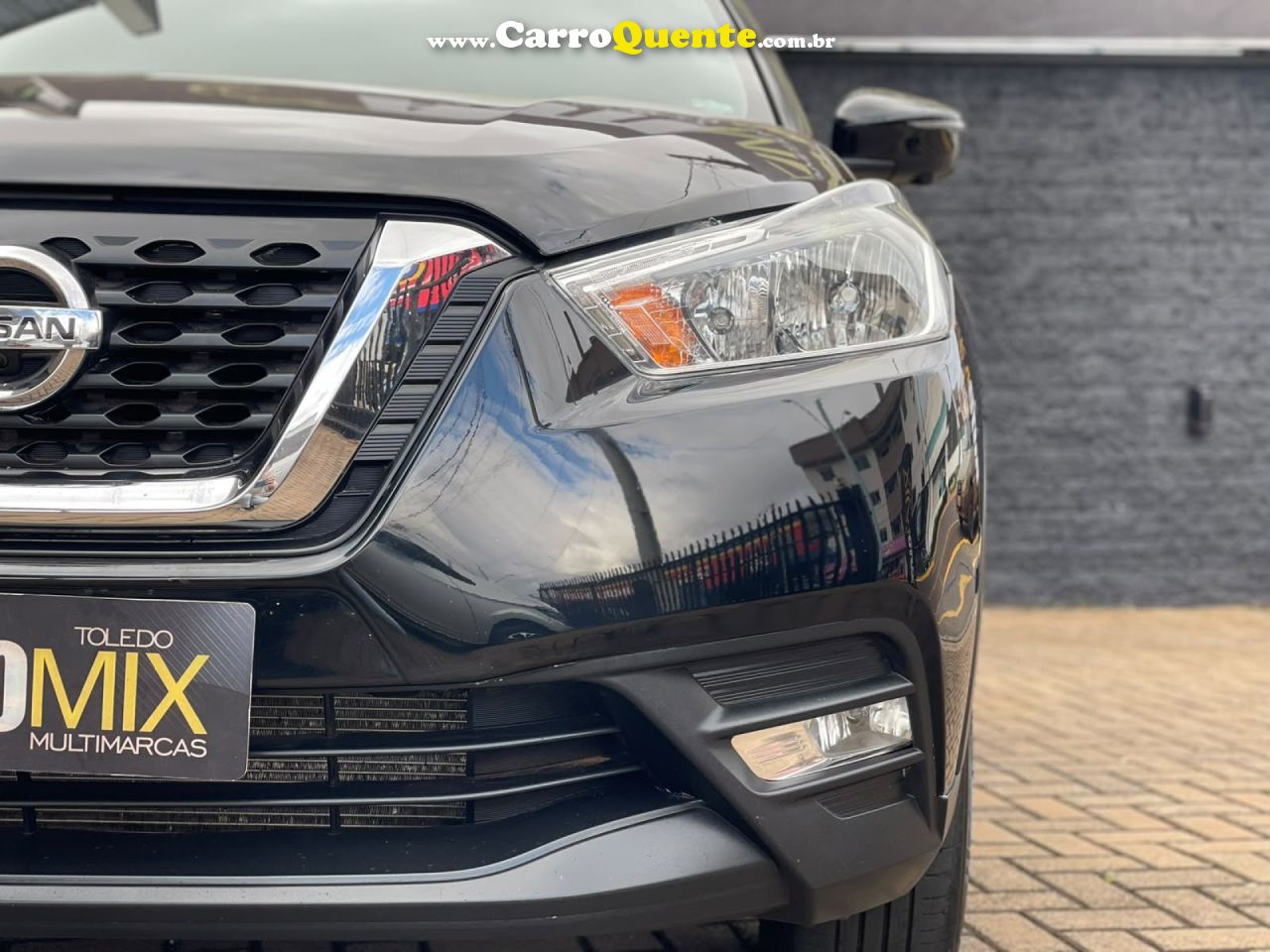 NISSAN   KICKS SL 1.6 16V FLEXSTAR 5P AUT.   PRETO 2018 1.6 FLEX - Loja