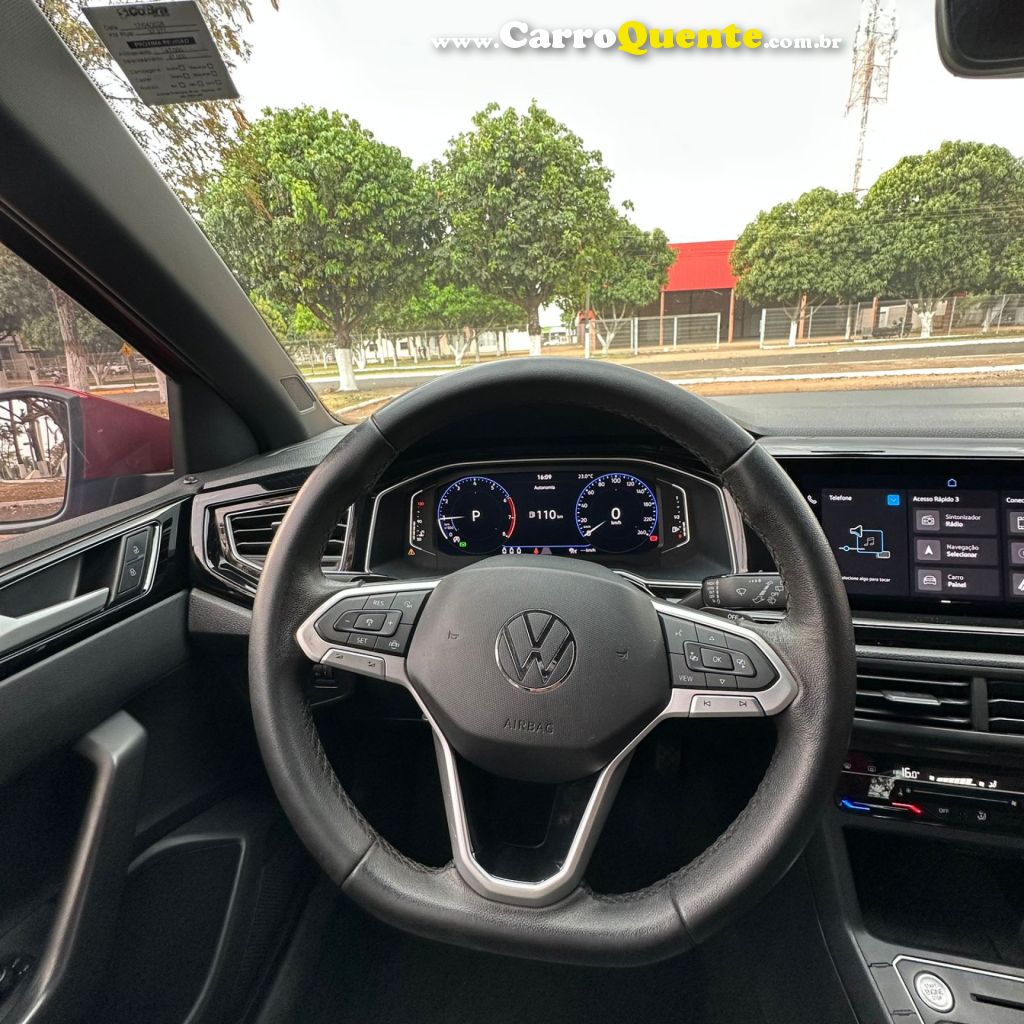 VOLKSWAGEN   NIVUS HIGHLINE 1.0 200 TSI FLEX AUT.   VERMELHO 2023 1.0 FLEX - Loja