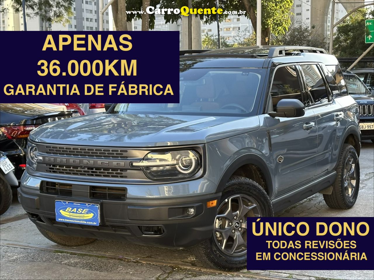 FORD   BRONCO SPORT WILDTRAK 2.0 TB 16V AWD AUT   AZUL 2024 2.0 GASOLINA - Loja
