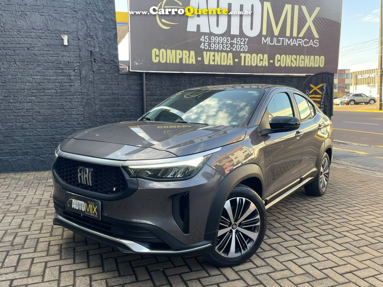 FIAT   FASTBACK AUDACE 1.0 200 T. FLEX AUT   CINZA 2024 1.0 FLEX - Loja