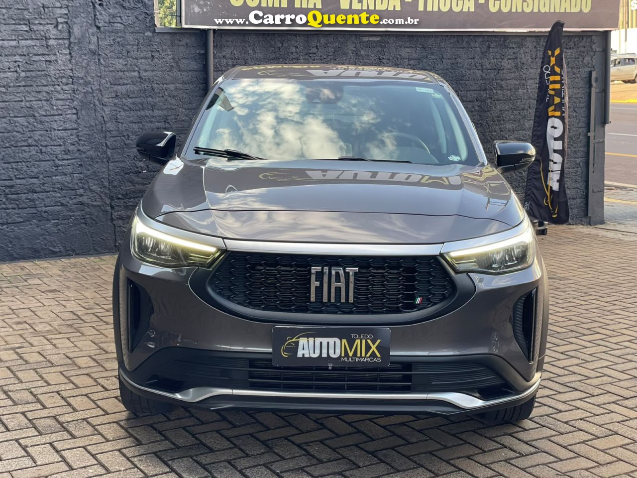 FIAT   FASTBACK AUDACE 1.0 200 T. FLEX AUT   CINZA 2024 1.0 FLEX - Loja