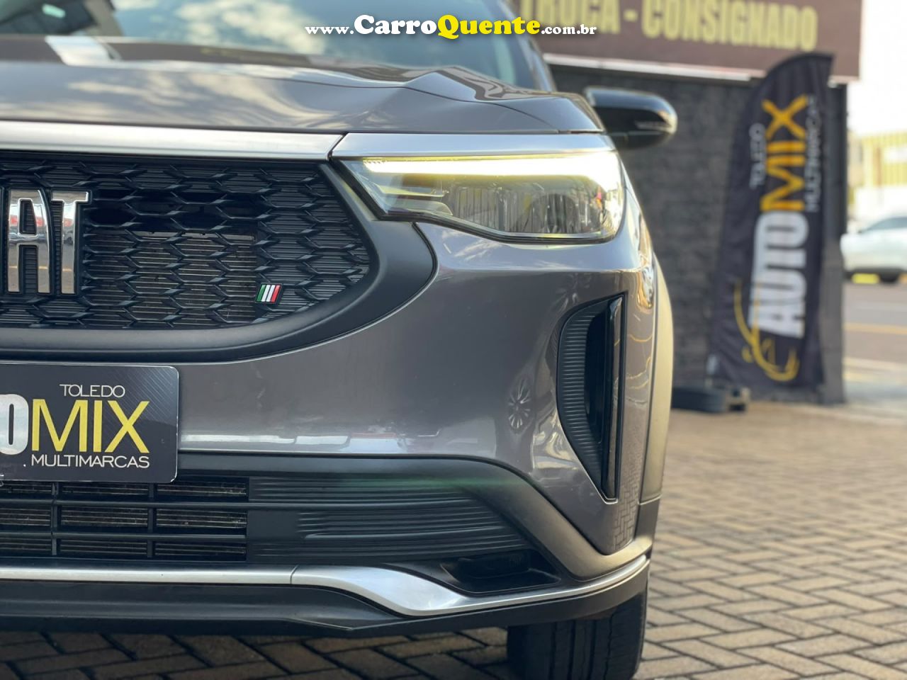 FIAT   FASTBACK AUDACE 1.0 200 T. FLEX AUT   CINZA 2024 1.0 FLEX - Loja