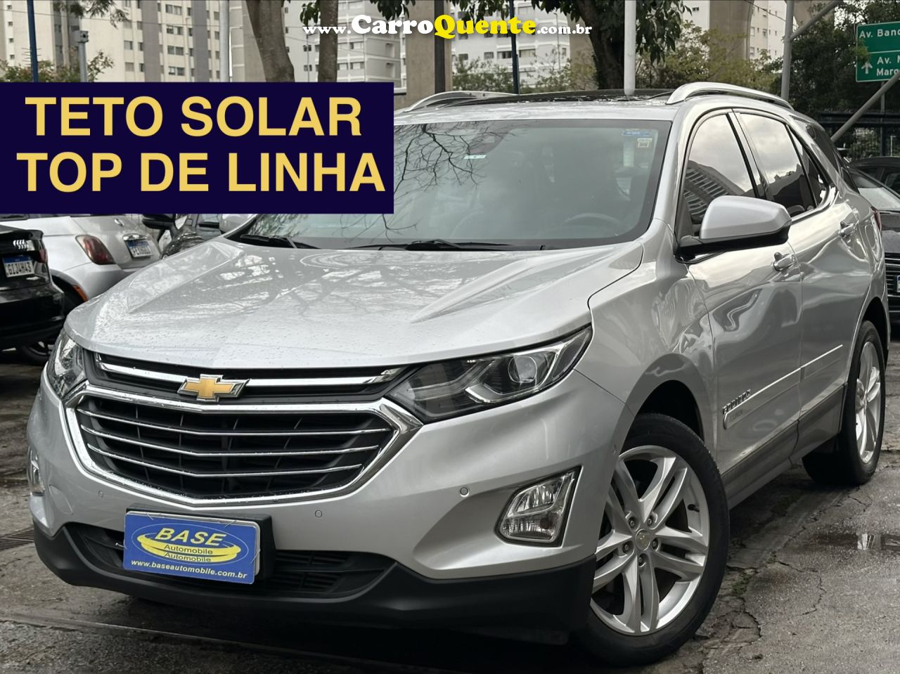 CHEVROLET   EQUINOX PREMIER 2.0 TURBO AWD 262CV AUT.   PRATA 2019 2.0 GASOLINA - Loja