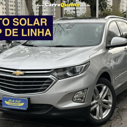 CHEVROLET   EQUINOX PREMIER 2.0 TURBO AWD 262CV AUT.   PRATA 2019 2.0 GASOLINA