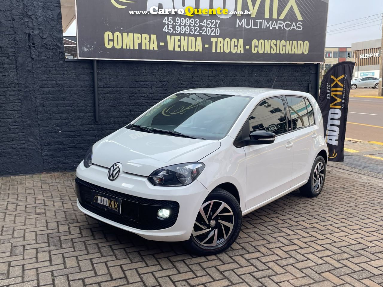 VOLKSWAGEN   UP! MOVE 1.0 TSI TOTAL FLEX 12V 5P   BRANCO 2016 1.0 FLEX - Loja