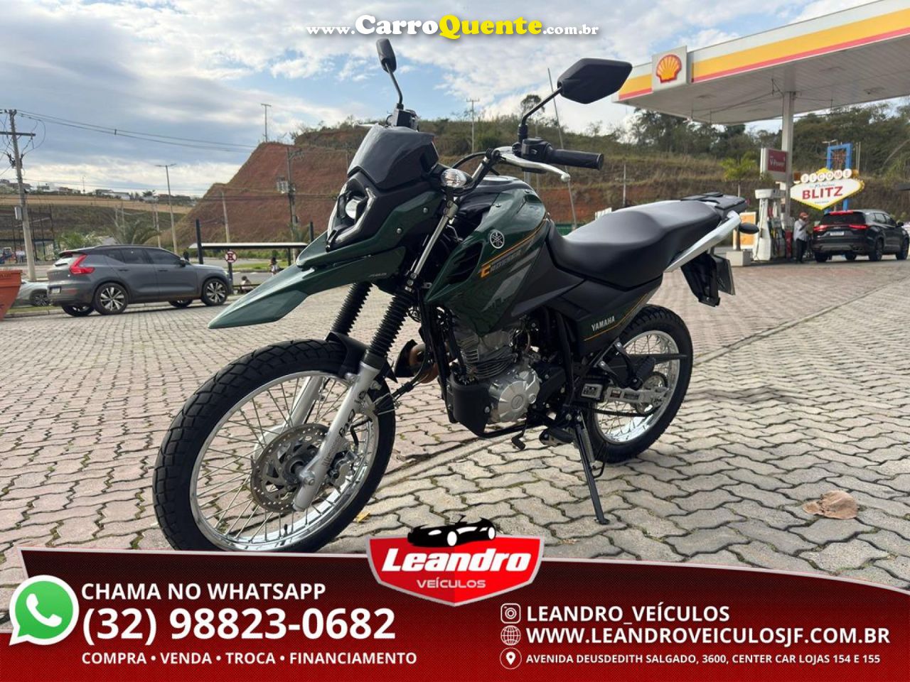 YAMAHA    YAMAHA  XTZ CROSSER  Z ABS   VERDE 2025 150 FLEX - Loja