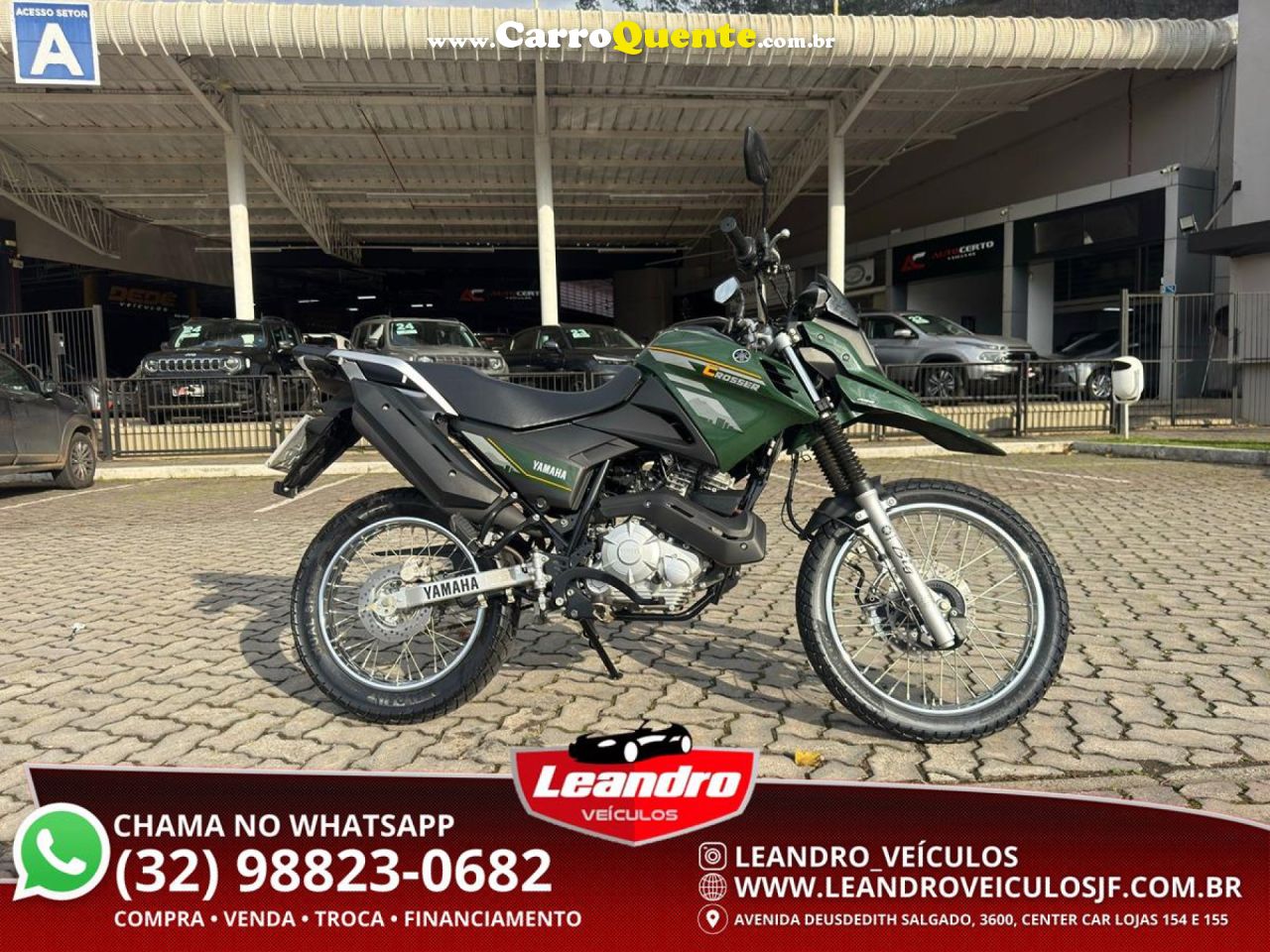 YAMAHA    YAMAHA  XTZ CROSSER  Z ABS   VERDE 2025 150 FLEX - Loja