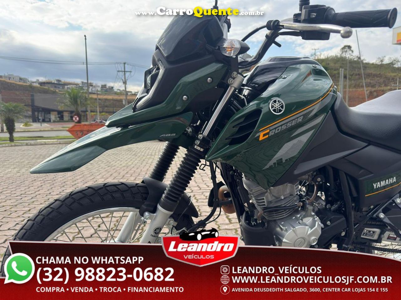 YAMAHA    YAMAHA  XTZ CROSSER  Z ABS   VERDE 2025 150 FLEX - Loja