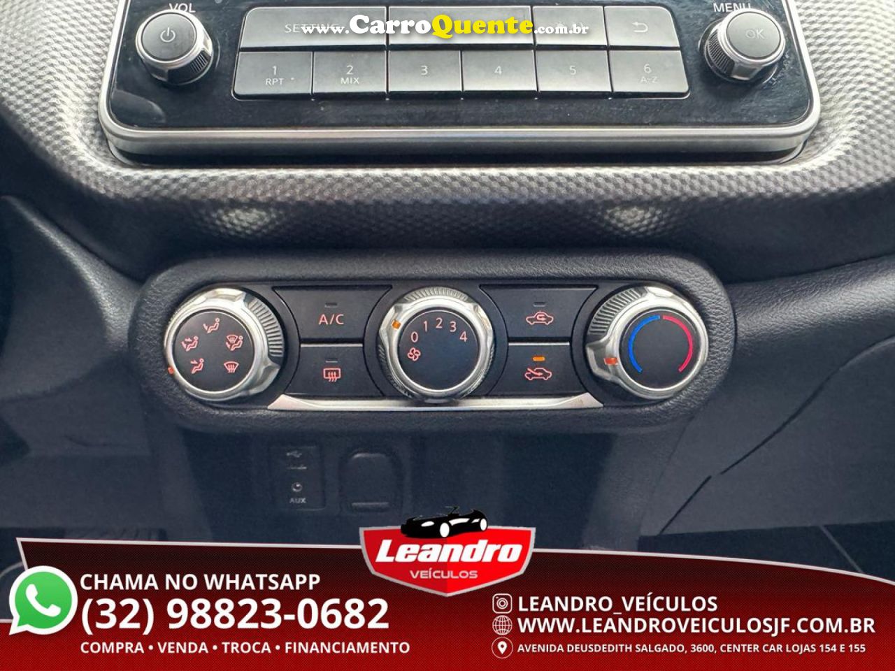 NISSAN   KICKS S DIRECT 1.6 16V FLEX 5P AUT.   MARROM 2020 1.6 FLEX - Loja