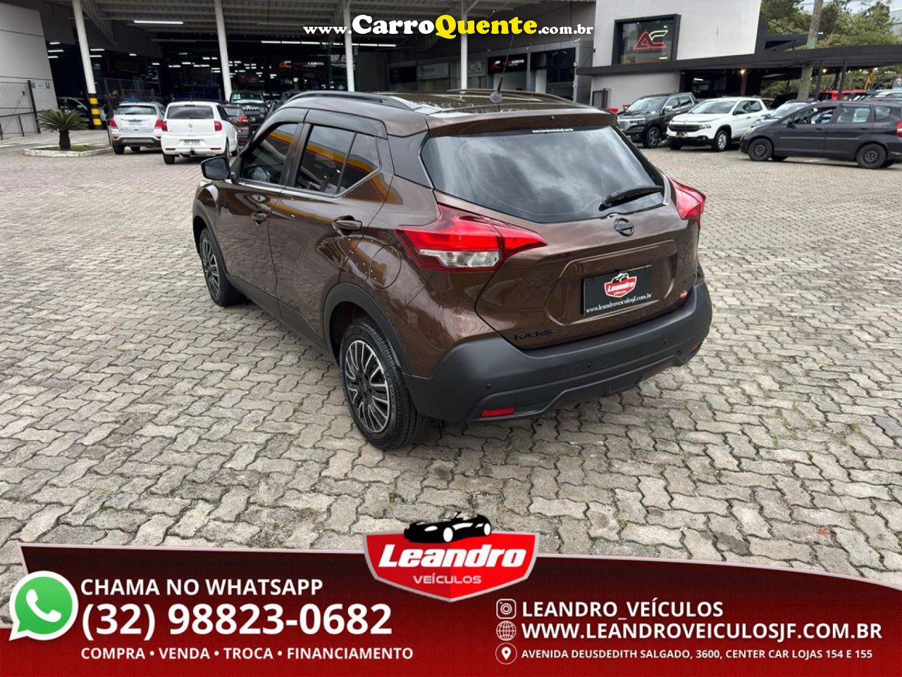 NISSAN   KICKS S DIRECT 1.6 16V FLEX 5P AUT.   MARROM 2020 1.6 FLEX - Loja