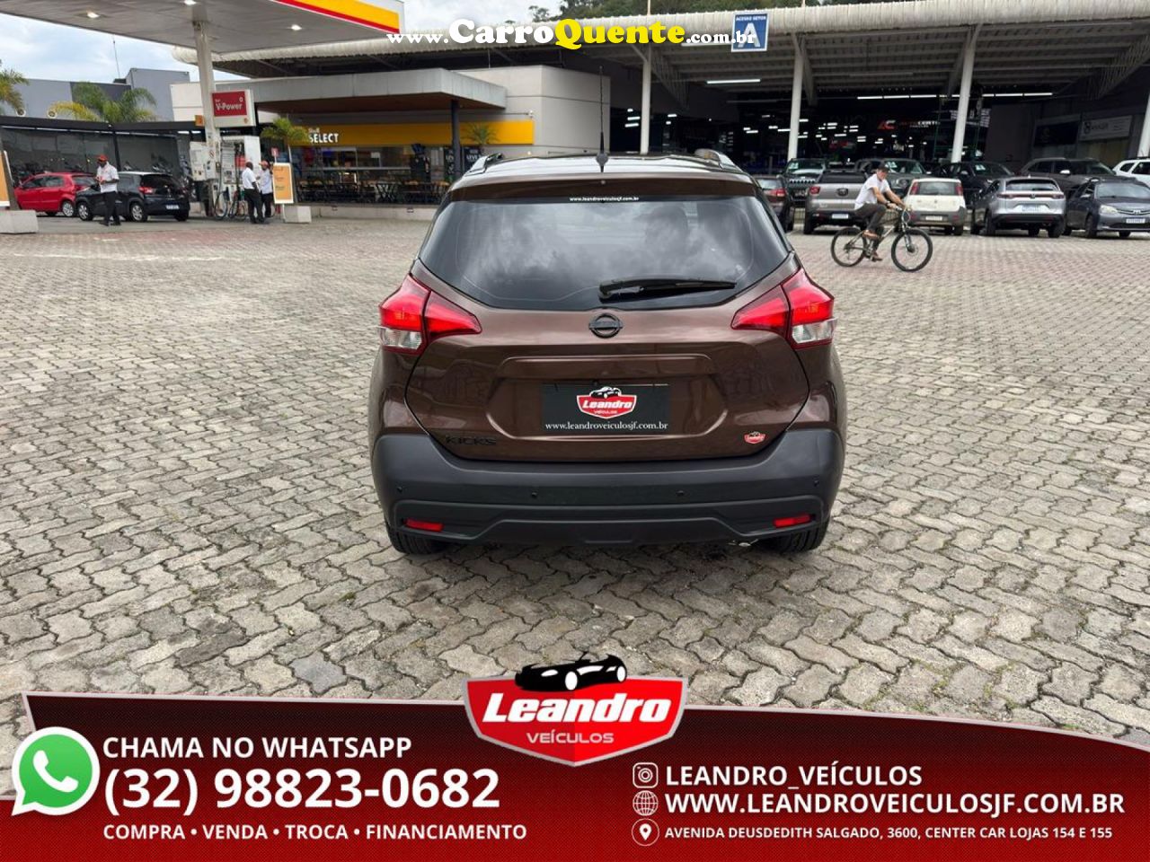 NISSAN   KICKS S DIRECT 1.6 16V FLEX 5P AUT.   MARROM 2020 1.6 FLEX - Loja