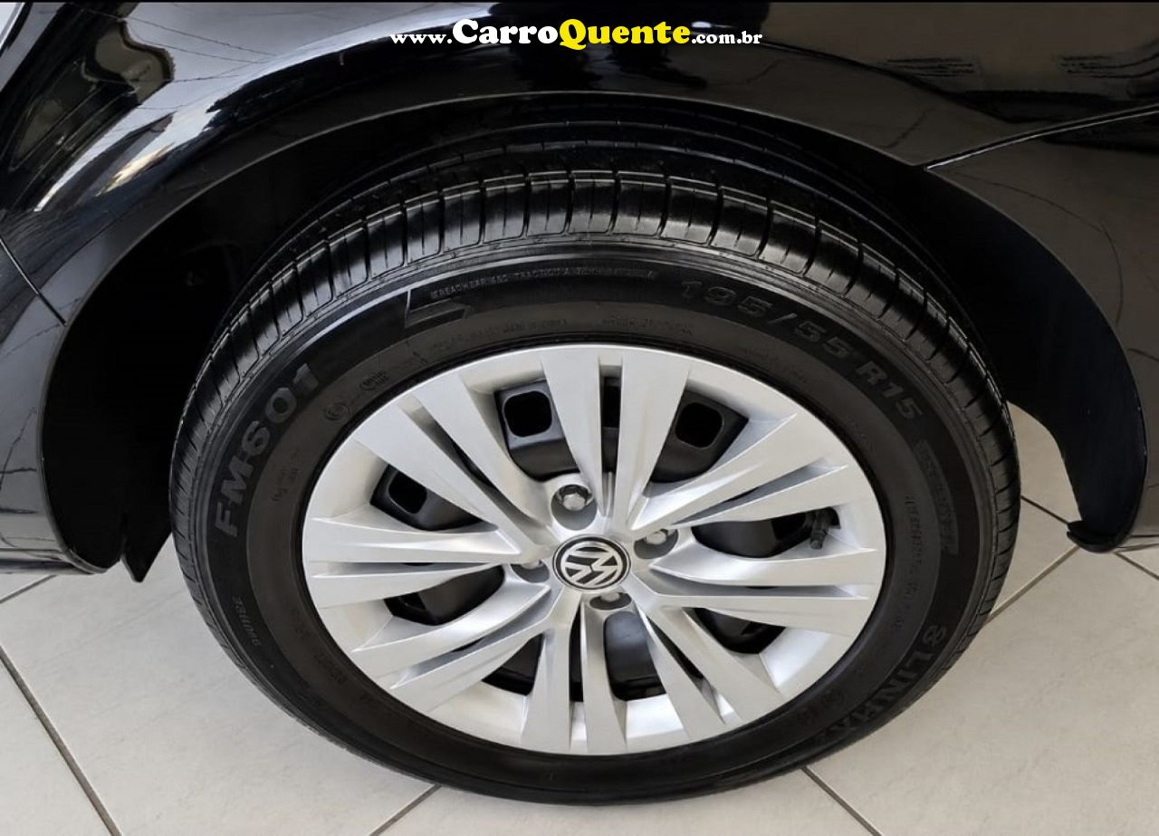 VOLKSWAGEN   VOYAGE 1.6 MSI FLEX 8V 4P   PRETO 2021 1.6 FLEX - Loja