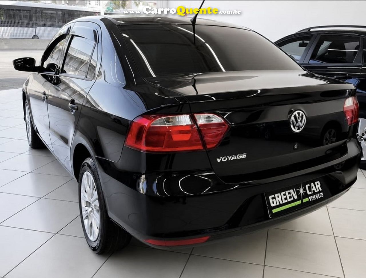 VOLKSWAGEN   VOYAGE 1.6 MSI FLEX 8V 4P   PRETO 2021 1.6 FLEX - Loja