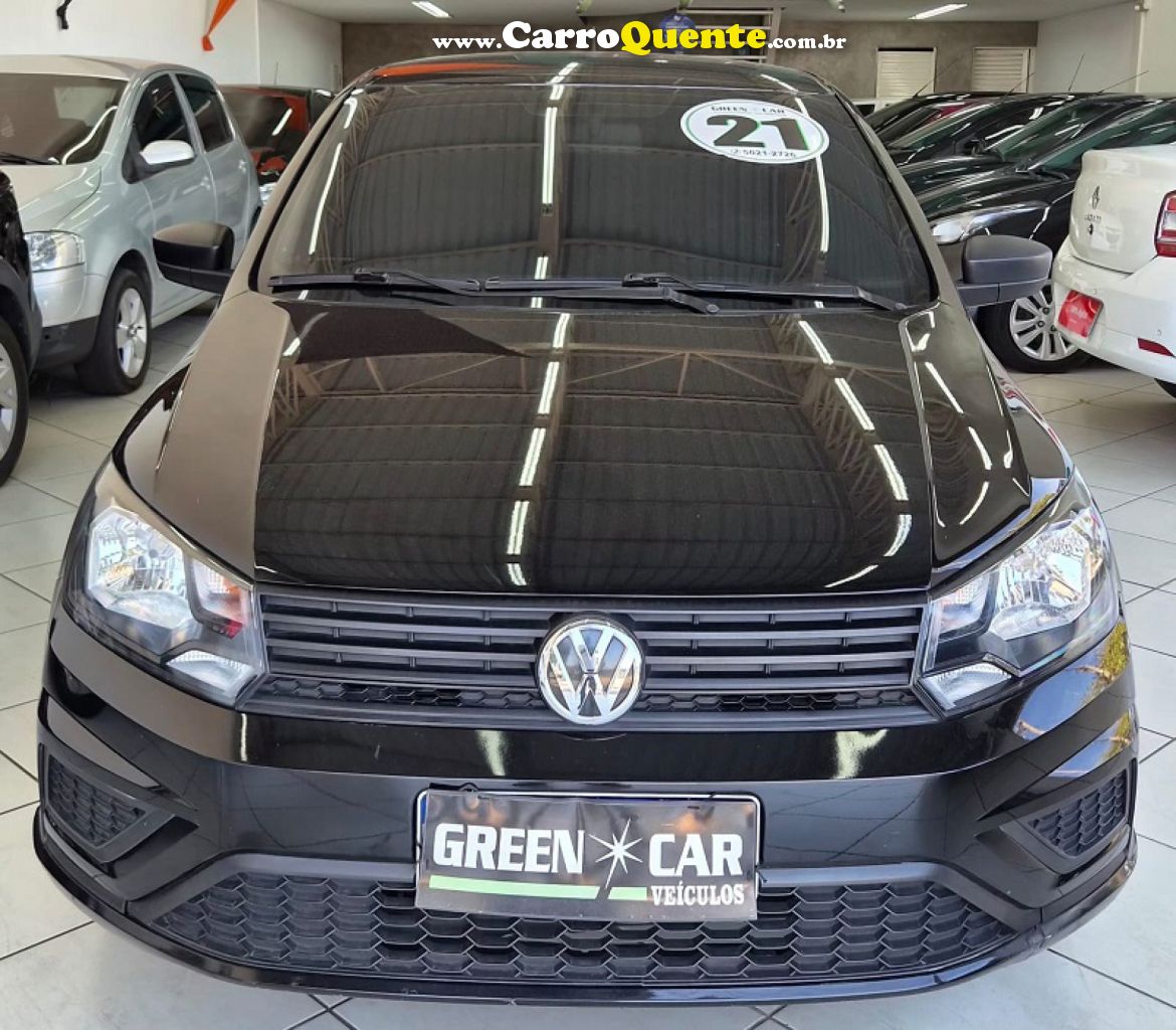 VOLKSWAGEN   VOYAGE 1.6 MSI FLEX 8V 4P   PRETO 2021 1.6 FLEX - Loja