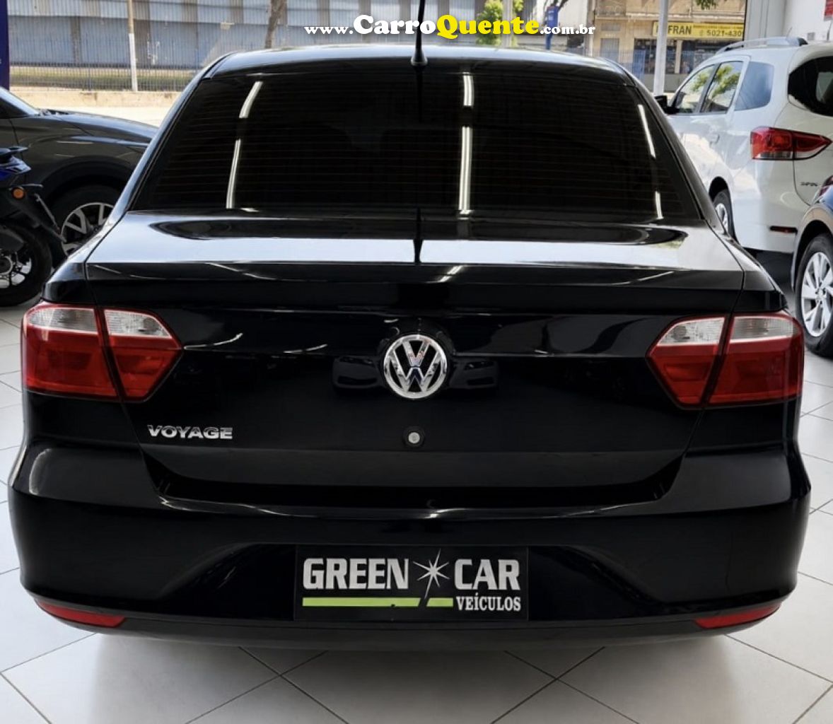 VOLKSWAGEN   VOYAGE 1.6 MSI FLEX 8V 4P   PRETO 2021 1.6 FLEX - Loja