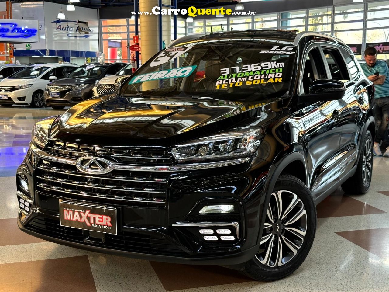CHERY TIGGO 8 1.6 TGDI TXS MAX DRIVE DCT 2024 - Loja