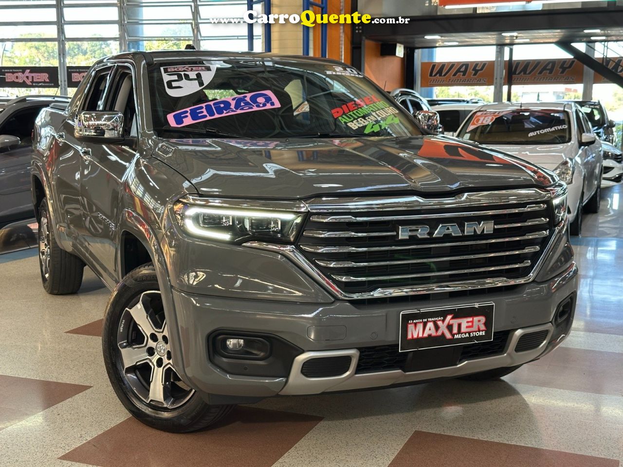 RAM RAMPAGE 2.0 TURBO LARAMIE 4X4 2024 - Loja