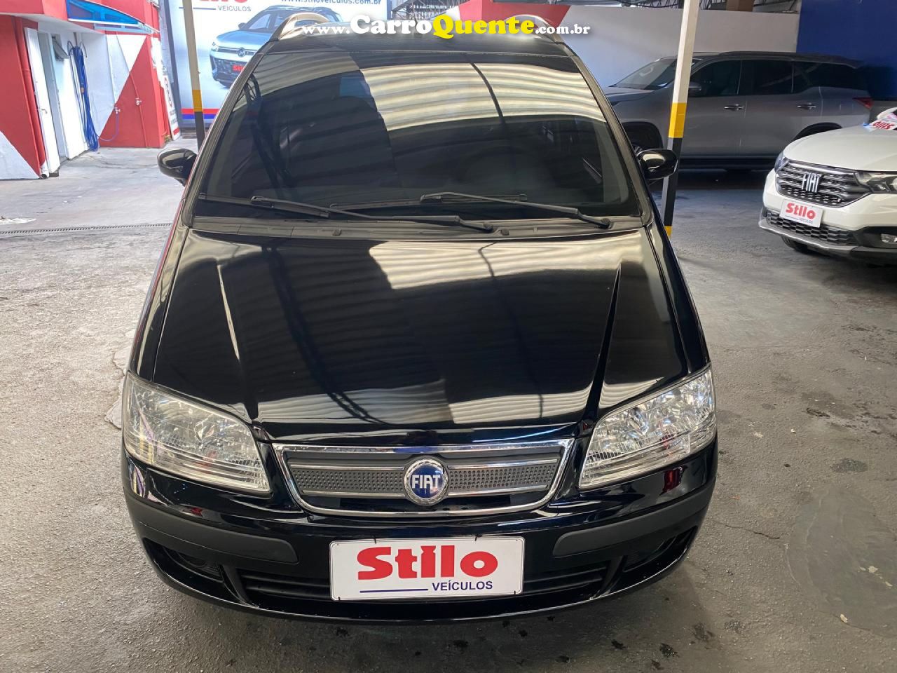 FIAT   IDEA ELX 1.4 MPI FIRE FLEX 8V 5P   PRETO 2007 1.4 FLEX - Loja