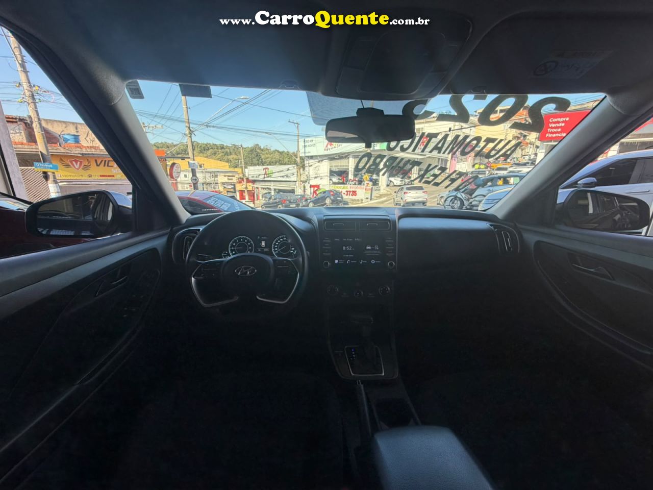 HYUNDAI   CRETA COMFORT 1.0 TB 12V FLEX AUT.   PRETO 2023 1.0 FLEX - Loja