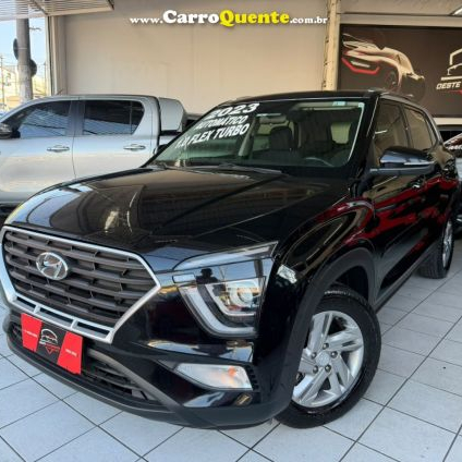 HYUNDAI   CRETA COMFORT 1.0 TB 12V FLEX AUT.   PRETO 2023 1.0 FLEX