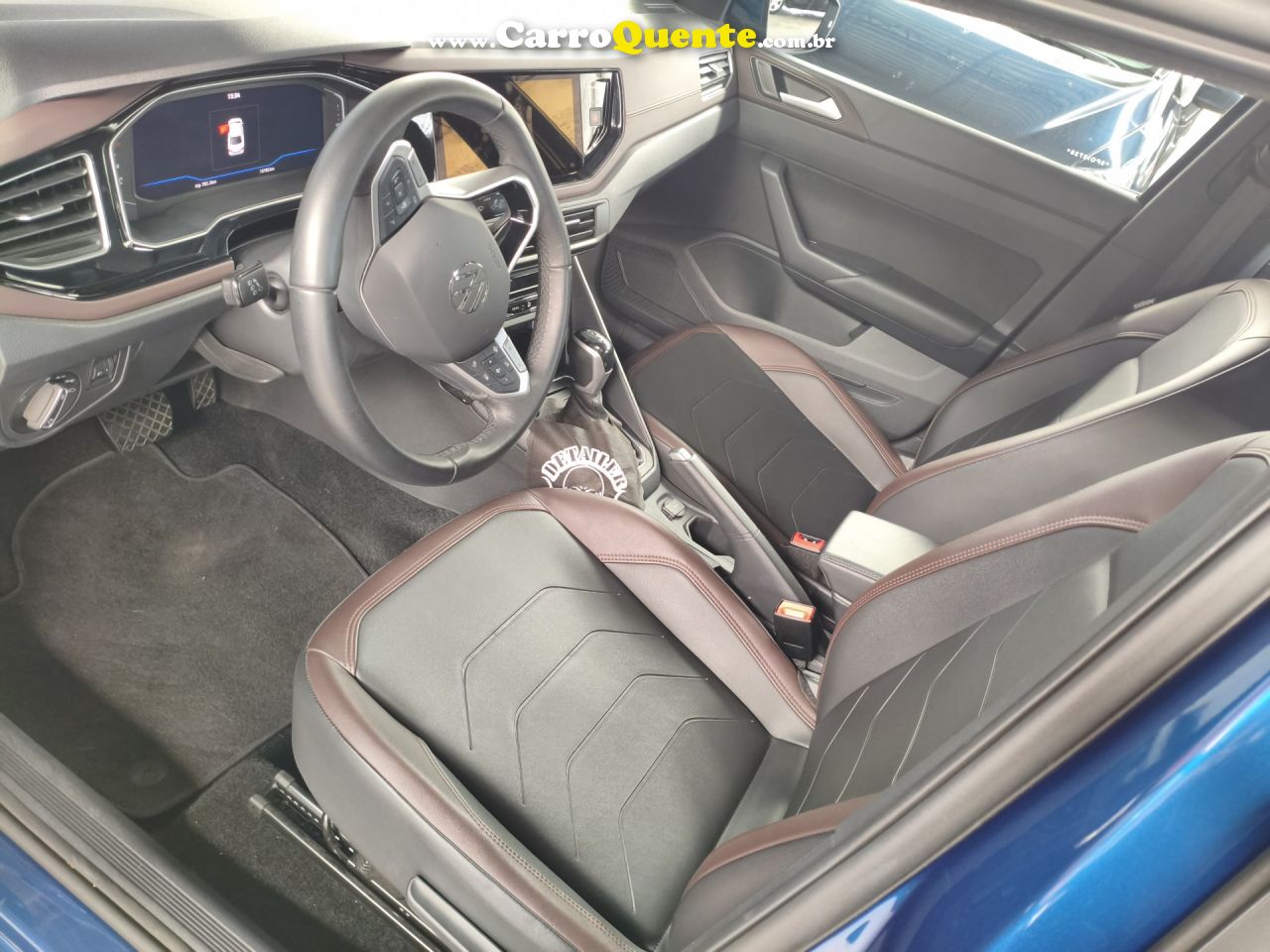 VOLKSWAGEN   VIRTUS HIGHLINE 200 TSI 1.0 FLEX 12V AUT   AZUL 2025 1.0 FLEX - Loja