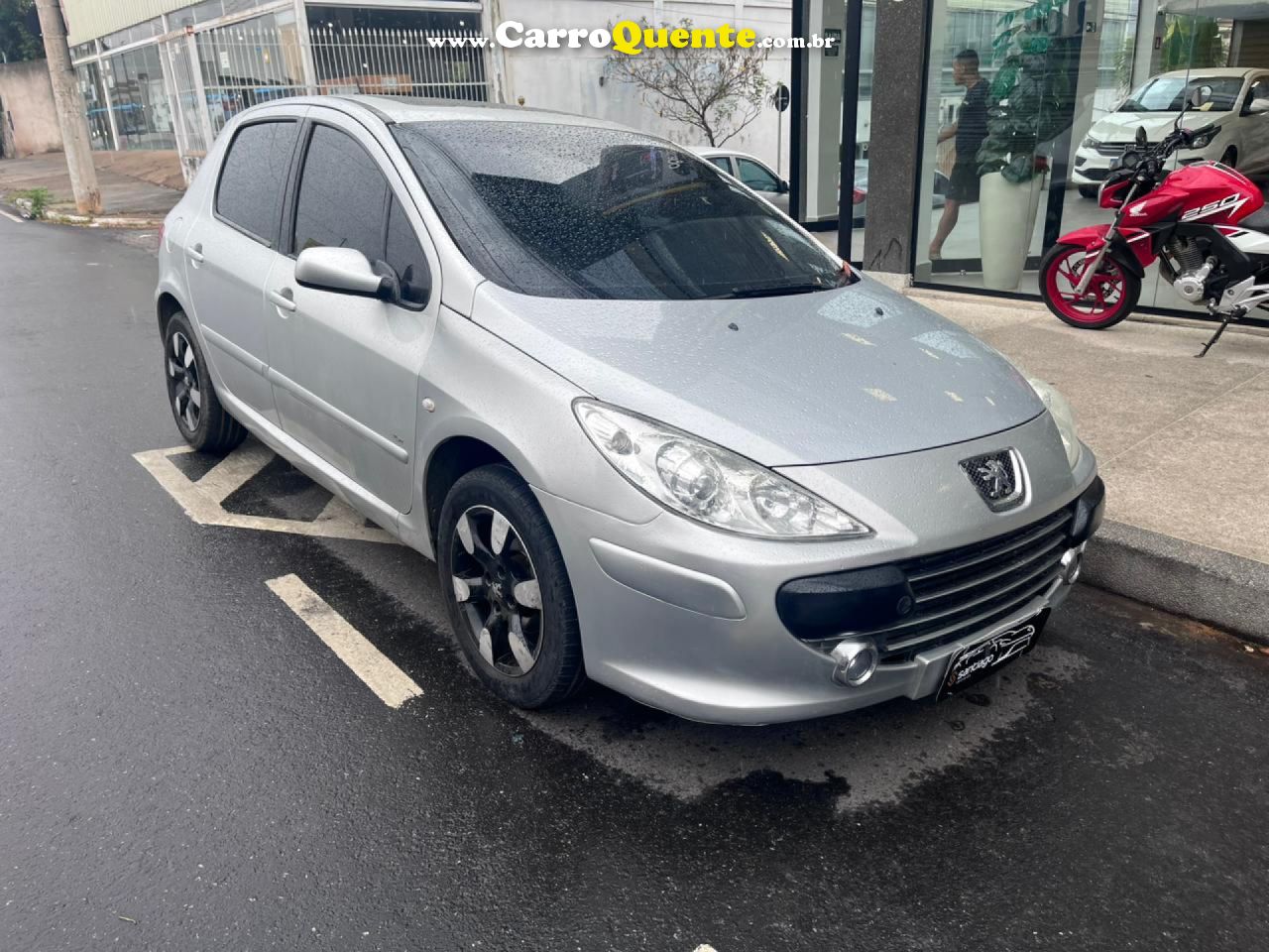 PEUGEOT   307 SOLEIL PRESENCE 1.61.6 FLEX 16V 5P   PRATA 2009 1.6 FLEX - Loja