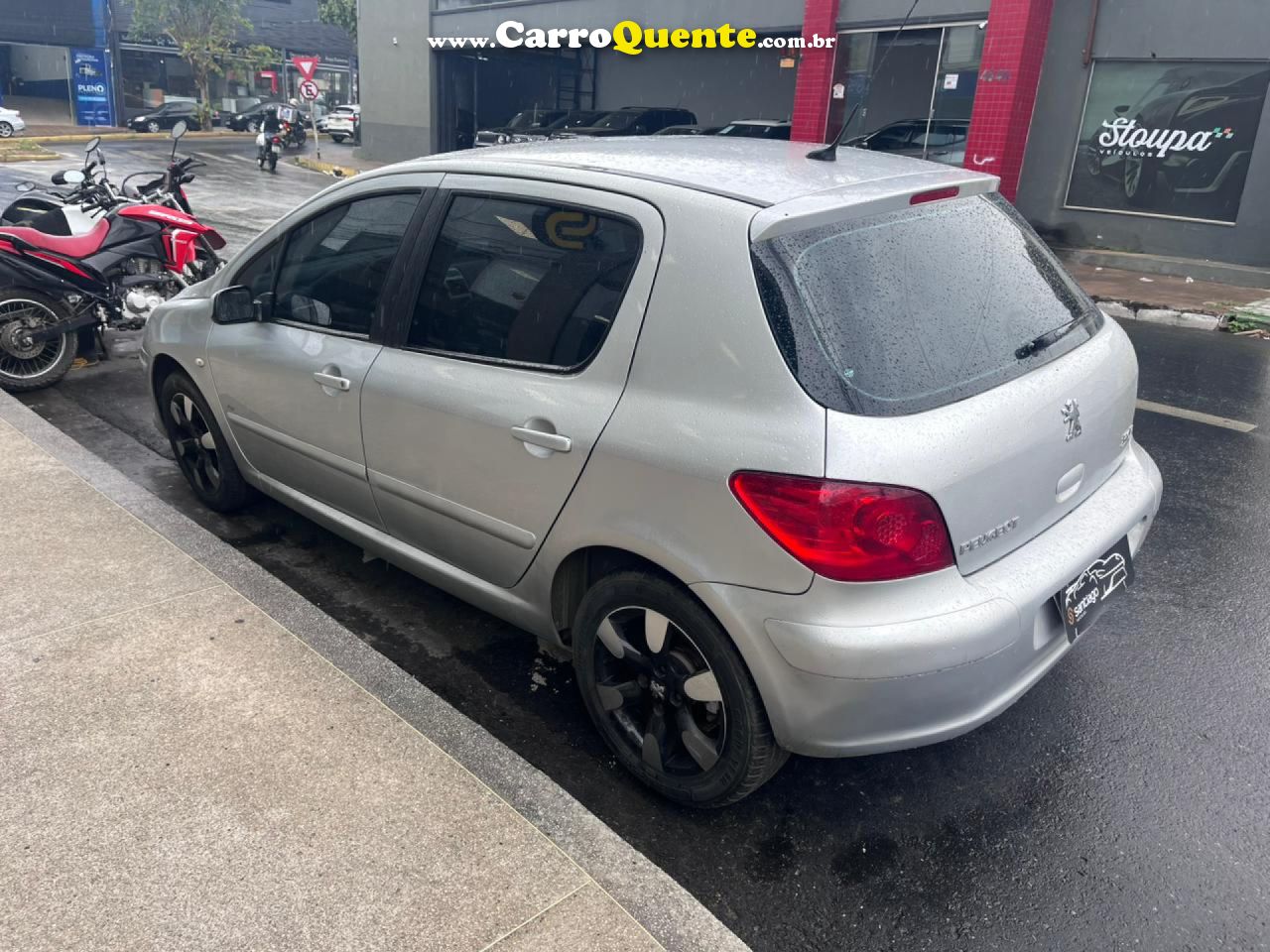 PEUGEOT   307 SOLEIL PRESENCE 1.61.6 FLEX 16V 5P   PRATA 2009 1.6 FLEX - Loja