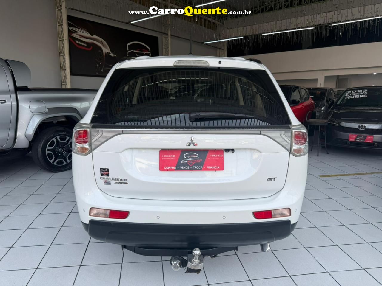 MITSUBISHI   OUTLANDER 3.0 GT 3.0 V6 AUT.   BRANCO 2015 3.0 GASOLINA - Loja