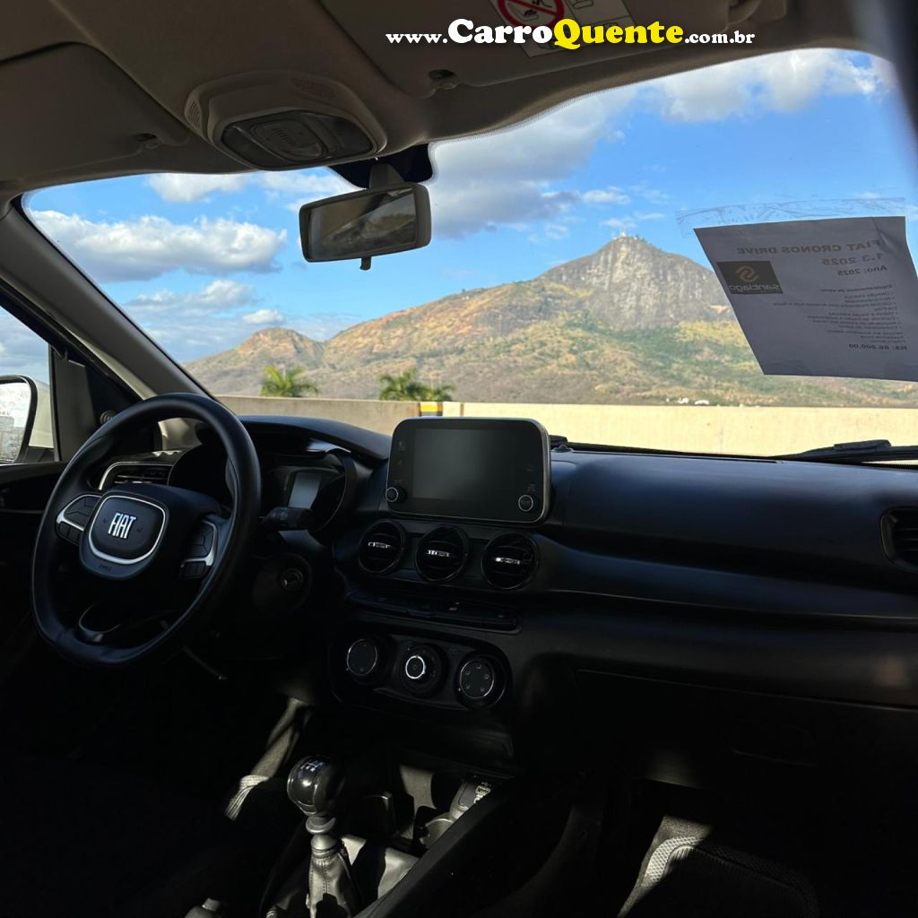 FIAT   CRONOS DRIVE 1.3   BRANCO 2025 1.3 FLEX - Loja