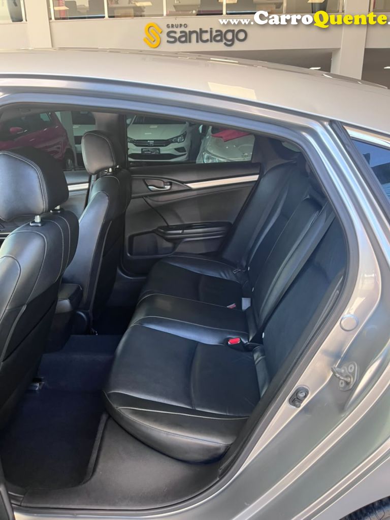 HONDA   CIVIC SEDAN EXL 2.0 FLEX 16V AUT.4P   PRATA 2017 2.0 FLEX - Loja