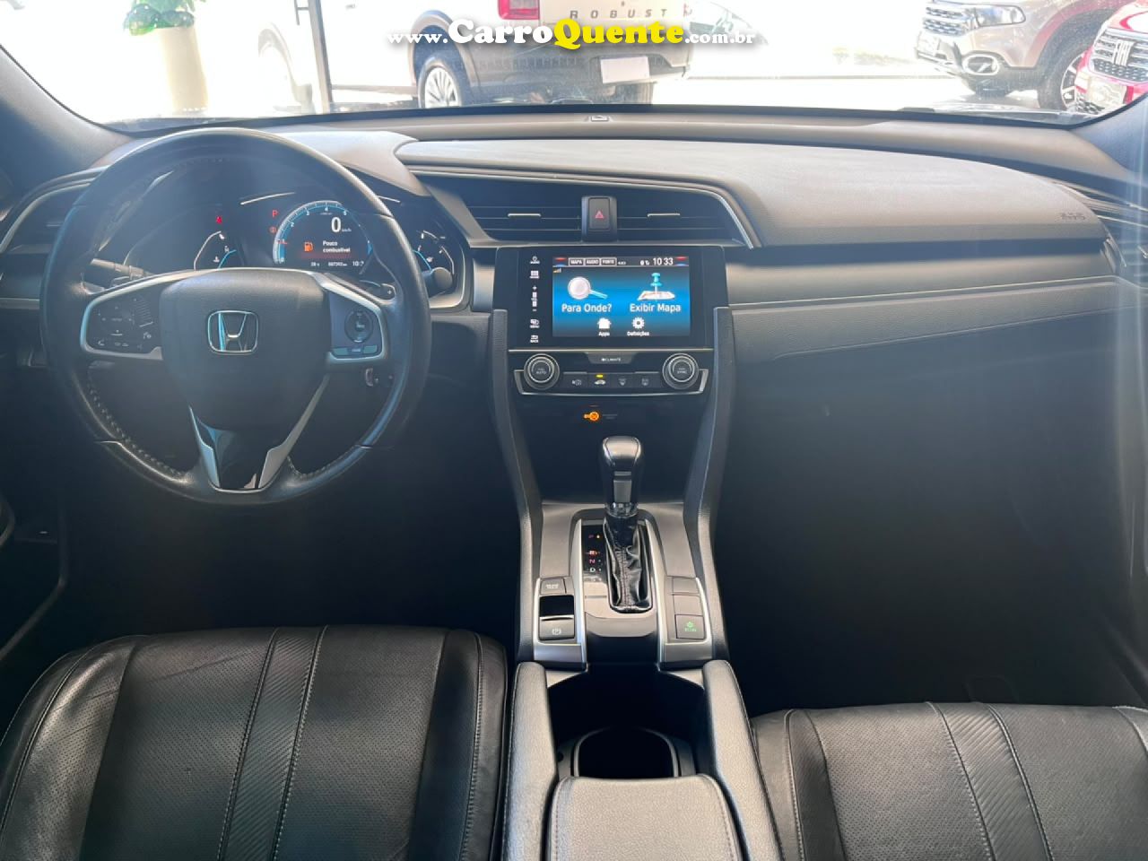 HONDA   CIVIC SEDAN EXL 2.0 FLEX 16V AUT.4P   PRATA 2017 2.0 FLEX - Loja