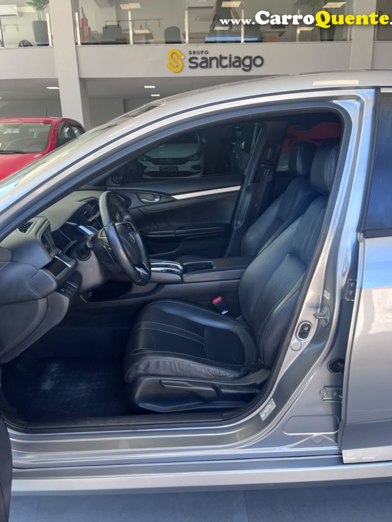HONDA   CIVIC SEDAN EXL 2.0 FLEX 16V AUT.4P   PRATA 2017 2.0 FLEX - Loja