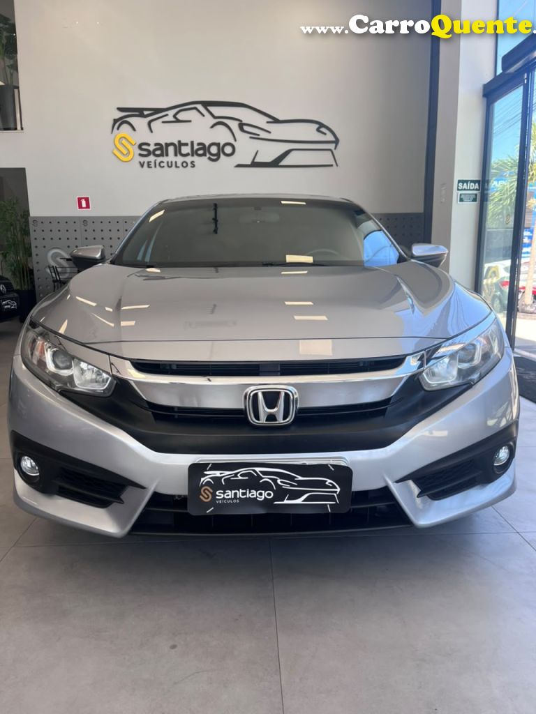 HONDA   CIVIC SEDAN EXL 2.0 FLEX 16V AUT.4P   PRATA 2017 2.0 FLEX - Loja