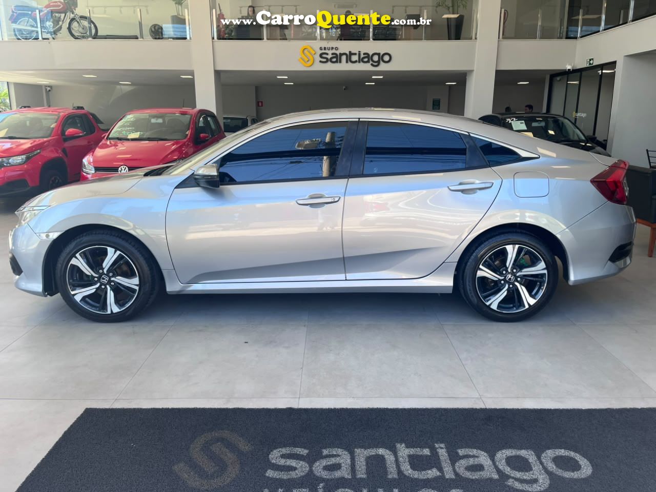 HONDA   CIVIC SEDAN EXL 2.0 FLEX 16V AUT.4P   PRATA 2017 2.0 FLEX - Loja