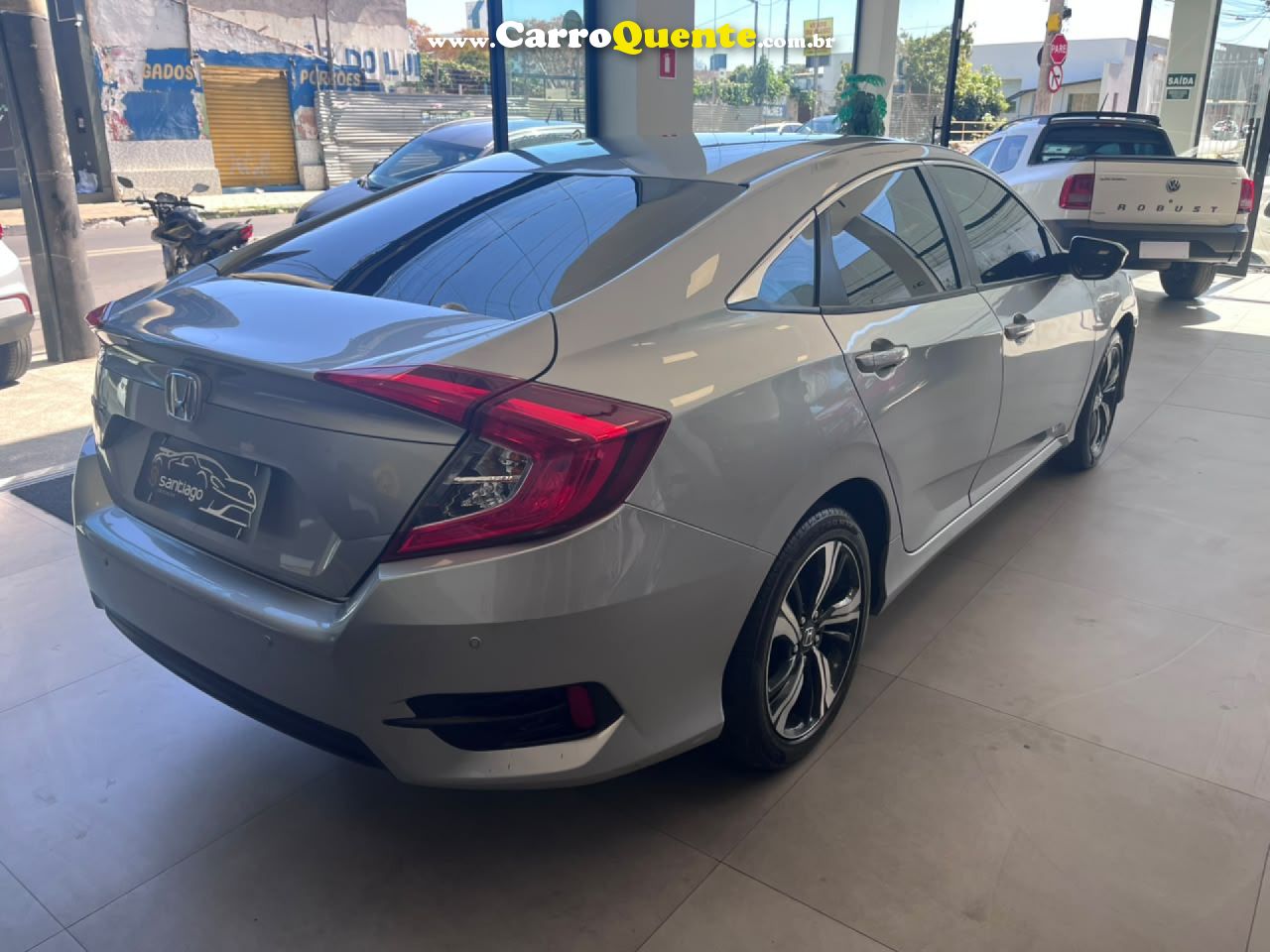 HONDA   CIVIC SEDAN EXL 2.0 FLEX 16V AUT.4P   PRATA 2017 2.0 FLEX - Loja