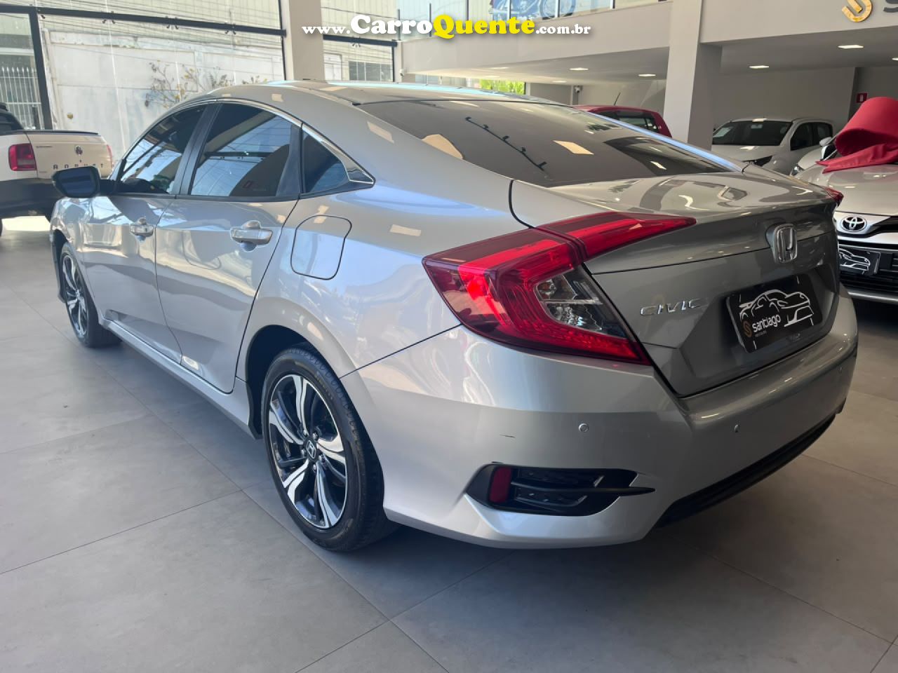 HONDA   CIVIC SEDAN EXL 2.0 FLEX 16V AUT.4P   PRATA 2017 2.0 FLEX - Loja