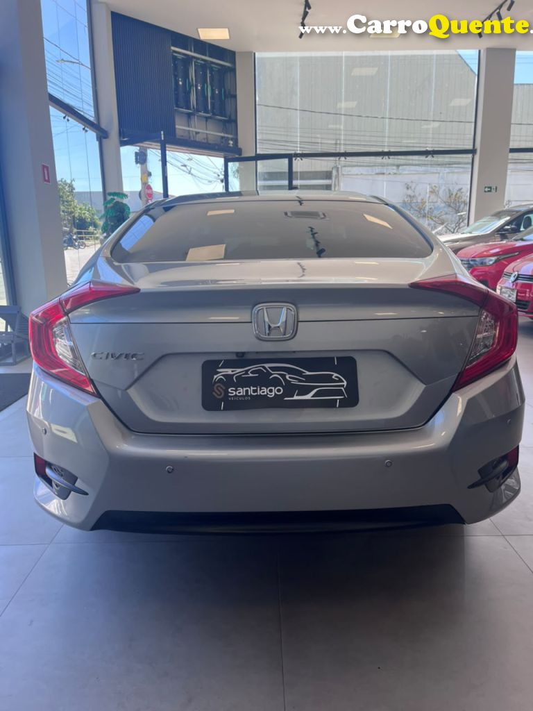 HONDA   CIVIC SEDAN EXL 2.0 FLEX 16V AUT.4P   PRATA 2017 2.0 FLEX - Loja