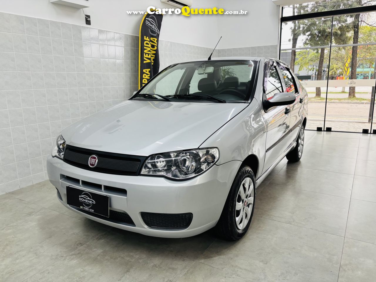 FIAT   SIENA 1.0 EX 1.0 MPI FIRE FIRE FLEX 8V   PRATA 2010 1.0 FLEX - Loja
